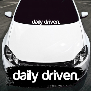 STICKERE PARBRIZ - DAILY DRIVEN 2