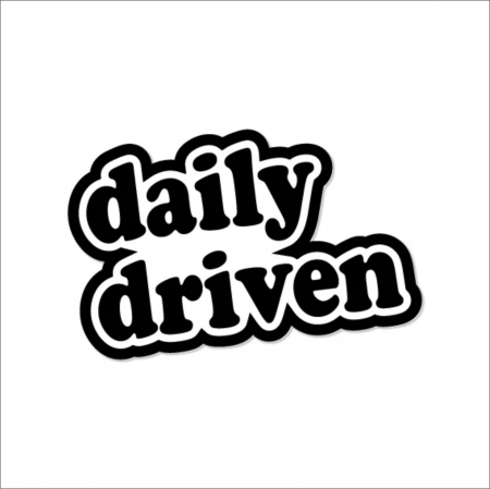 DIVERSE - DAILY DRIVEN 4 STICKER