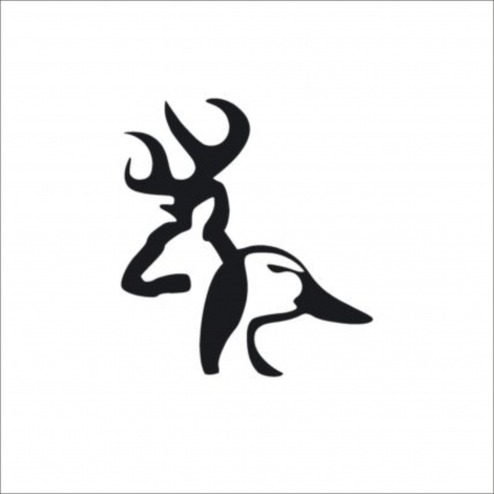 VANATOARE - PESCUIT - DEER-DUCK STICKER