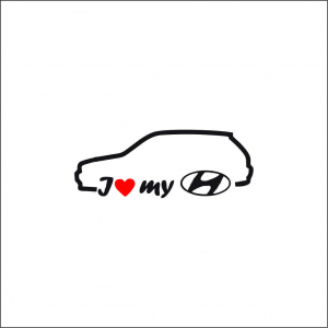 HYUNDAI - I LOVE MY HYUNDAI HATCHBACK