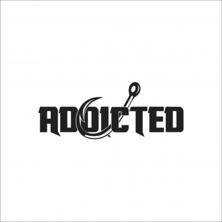 VANATOARE - PESCUIT - ADICTED FISHING STICKER