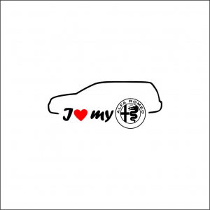 ALFA ROMEO - I LOVE MY ALFA ROMEO BREAK