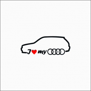 AUDI - I LOVE MY AUDI HATCHBACK