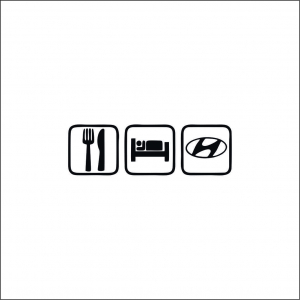 HYUNDAI - EAT SLEEP HYUNDAI