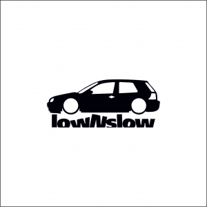 VOLKSWAGEN - LOW AND SLOW GOLF