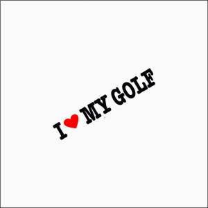 VOLKSWAGEN - I LOVE MY GOLF