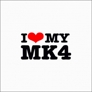 VOLKSWAGEN - I LOVE MY MK4