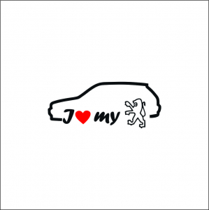 PEUGEOT - I LOVE MY PEUGEOT HATCHBACK