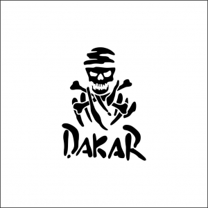 4X4/OFF ROAD STICKER - DAKAR CRANIU