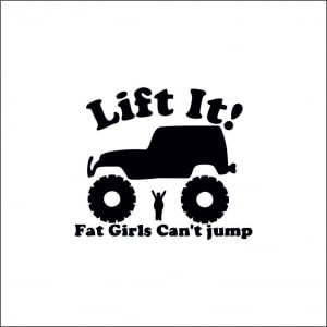 4X4/OFF ROAD STICKER - LIFT IT!