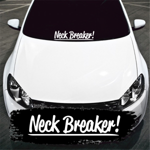 STICKERE PARBRIZ - NECK BREAKER