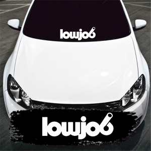 STICKERE PARBRIZ - LOW JOB