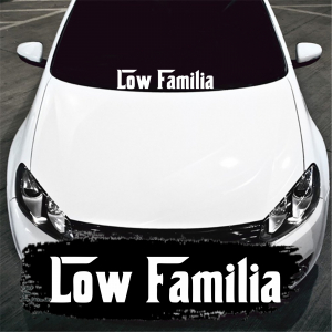 STICKERE PARBRIZ - LOW FAMILIA 3