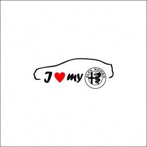 ALFA ROMEO - I LOVE MY ALFA ROMEO BERLINA