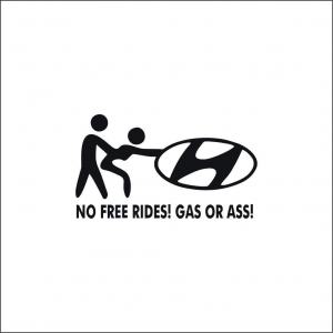 HYUNDAI - NO FREE RIDES HYUNDAI