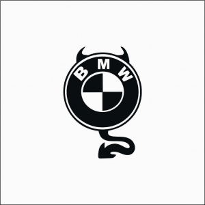 STICKERE MARCI AUTO - BMW DEVIL