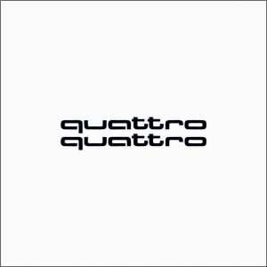 AUDI - QUATTRO SET