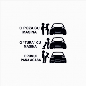 VOLKSWAGEN - O TURA CU MASINA GOLF 5