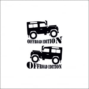 4X4/OFF ROAD STICKER - OFF ROAD EDITION