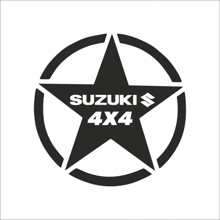 4X4/OFF ROAD STICKER - SUZUKI 4X4 STEA