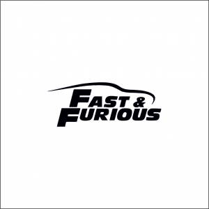 PAUL WALKER STICKER - FAST & FURIOUS 2
