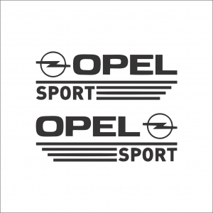 OPEL - OPEL SPORT SET 2 BUCATI