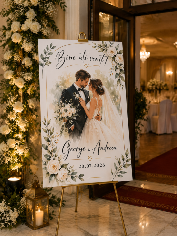 PANOU PERSONALIZAT CU POZA SI TEXT - EVENIMENT [1]