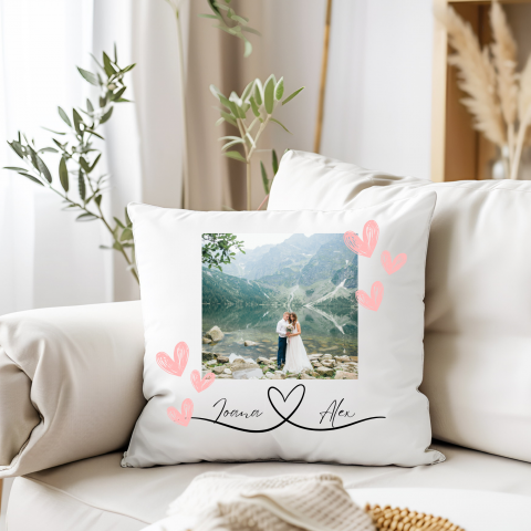 PERNE PERSONALIZATE - Perna personalizata cu Poza si Nume