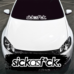 STICKERE PARBRIZ - SICK AS