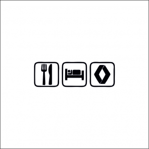 RENAULT - EAT SLEEP RENAULT