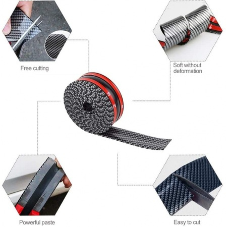 ROLA PROTECTIE IMITATIE CARBON 2,5M X 5 CM [1]