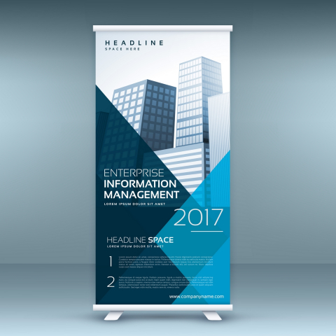 ROLL UP +  BANNER PRINTAT  85X200 CM [2]