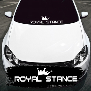 STICKERE PARBRIZ - ROYAL STANCE 4