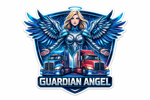 TOP VANZARI - STICKER GUARDIAN ANGEL