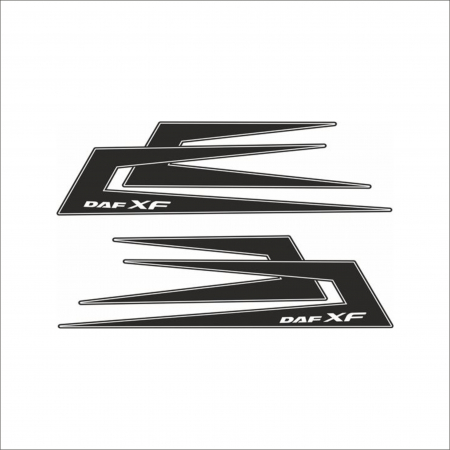 STICKERE CAMIOANE - SET 2 STICKERE DAF NR 18
