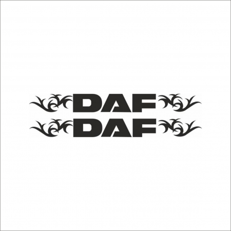 DAF - SET 2 STICKERE DAF NR 12