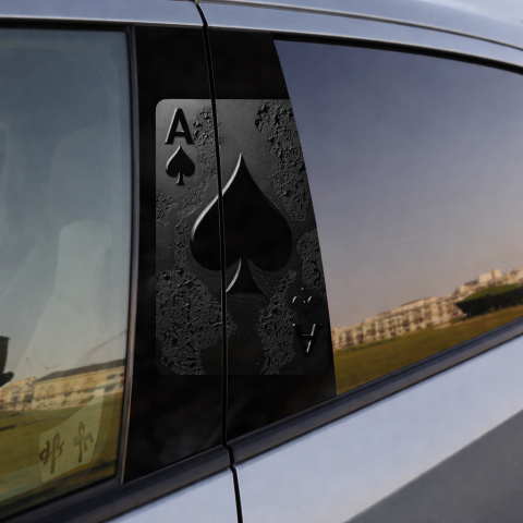 STALPI MARCI AUTO - SET 2 STICKERE PENTRU STALPI DARK ACE