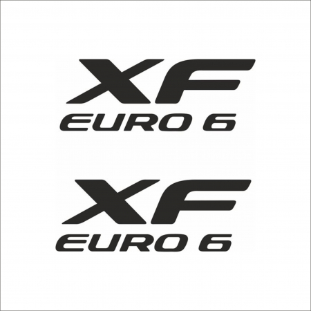 STICKERE CAMIOANE - SET 2 STICKERE DAF XF EURO 6