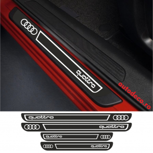 STICKERE PRAGURI - SET STICKERE PRAGURI AUDI QUATTRO 2