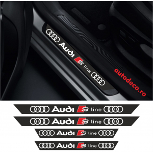 AUDI - SET STICKERE PRAGURI AUDI S-LINE- 3