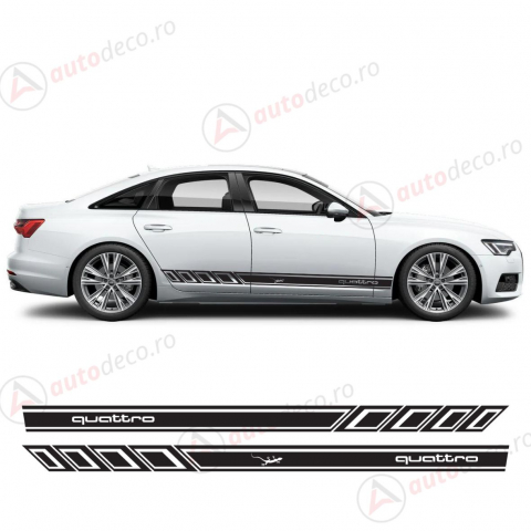 AUDI - SET STICKERE AUDI A6 QUATTRO