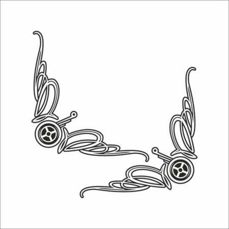 DAF - SET STICKERE CAMION DAF NR.3
