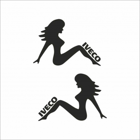 IVECO - SET STICKERE CAMION IVECO WOMEN V2