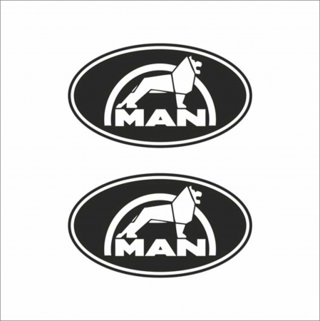 MAN - SET STICKERE CAMION MAN LEU NR.14