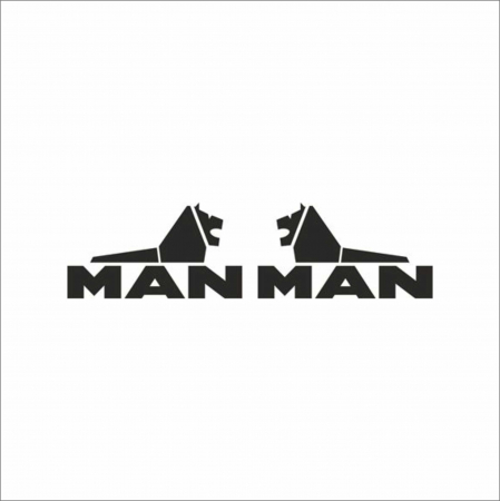 MAN - SET STICKERE CAMION MAN LEU NR.16