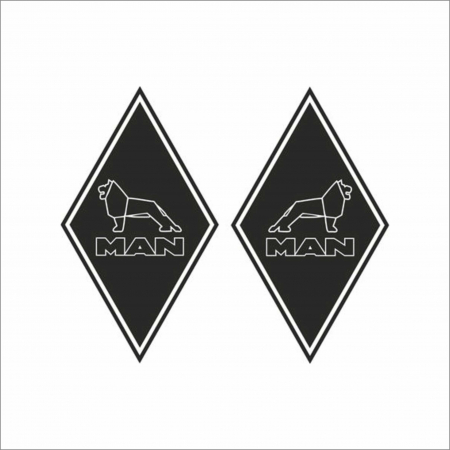 MAN - SET STICKERE CAMION MAN ROMB NR.3