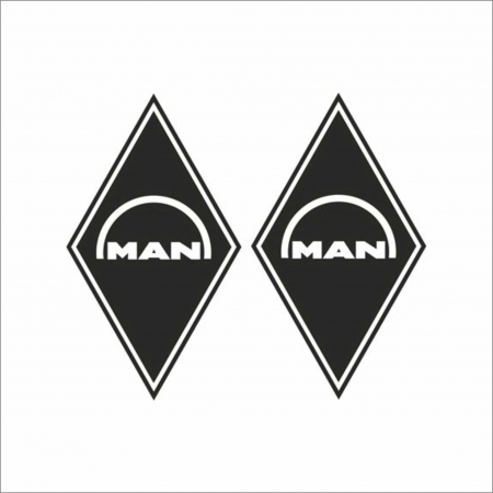 MAN - SET STICKERE CAMION MAN ROMB NR.6