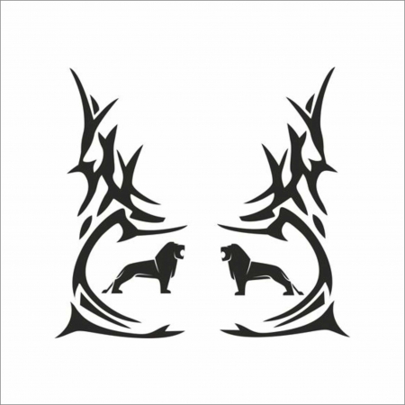 MAN - SET STICKERE CAMION MAN TRIBAL V3