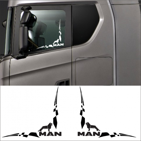 MAN - SET STICKERE CAMION MAN V2