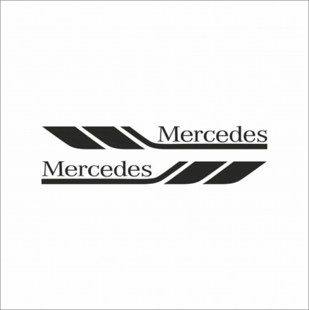 MERCEDES CAMIOANE - SET STICKERE CAMION MERCEDES V2